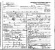 Benjamin Franklin Hornbeck death certificate
