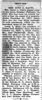 Laura Hays Kautz obituary Clark County Courier 17 Feb 1933