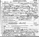 Lula Baumgarten Lyon death certificate